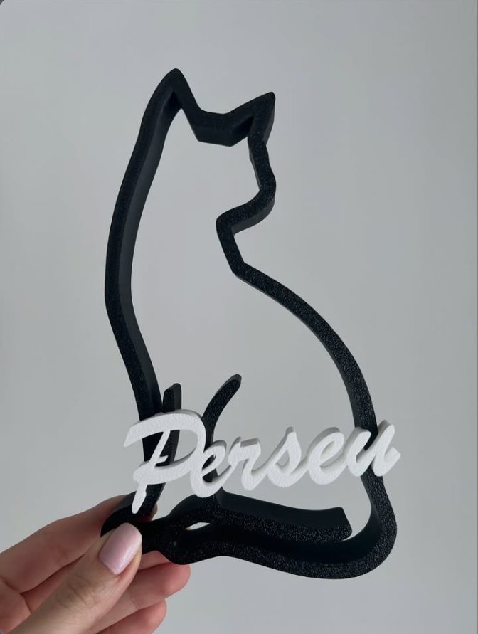 Silhueta personalizada do Perseu