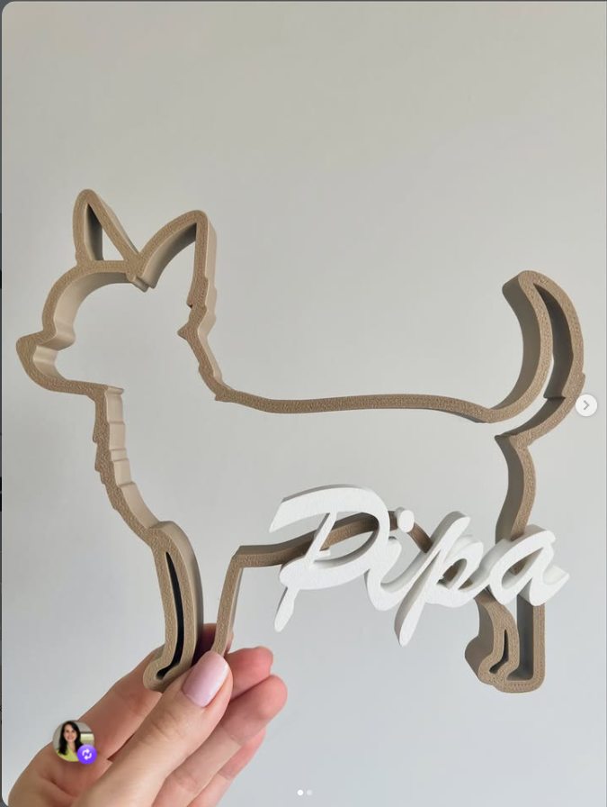 Silhueta personalizada da Pipa